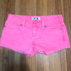 PINK Victoria's Secret Shorts - Victoria secret neon pink shorts PINK Victoria's Secret Shorts - Victoria secret neon pink shorts